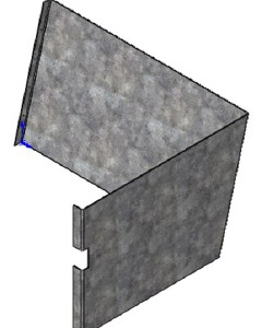 Protection plate galv With Tear UV600